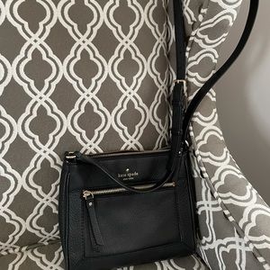 Kate Spade Black Leather Crossbody